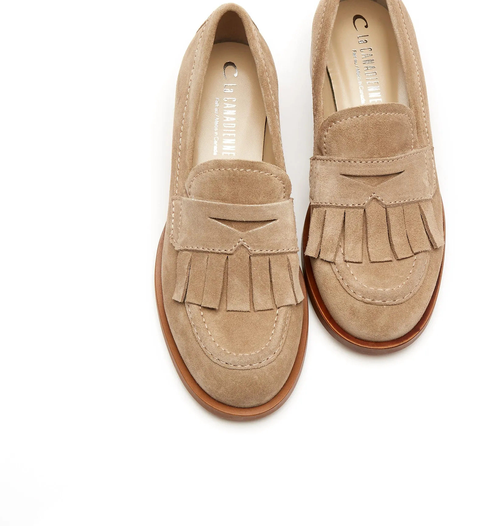 DANNY SUEDE LOAFER sold by La CANADIENNE product image thumbnail 2