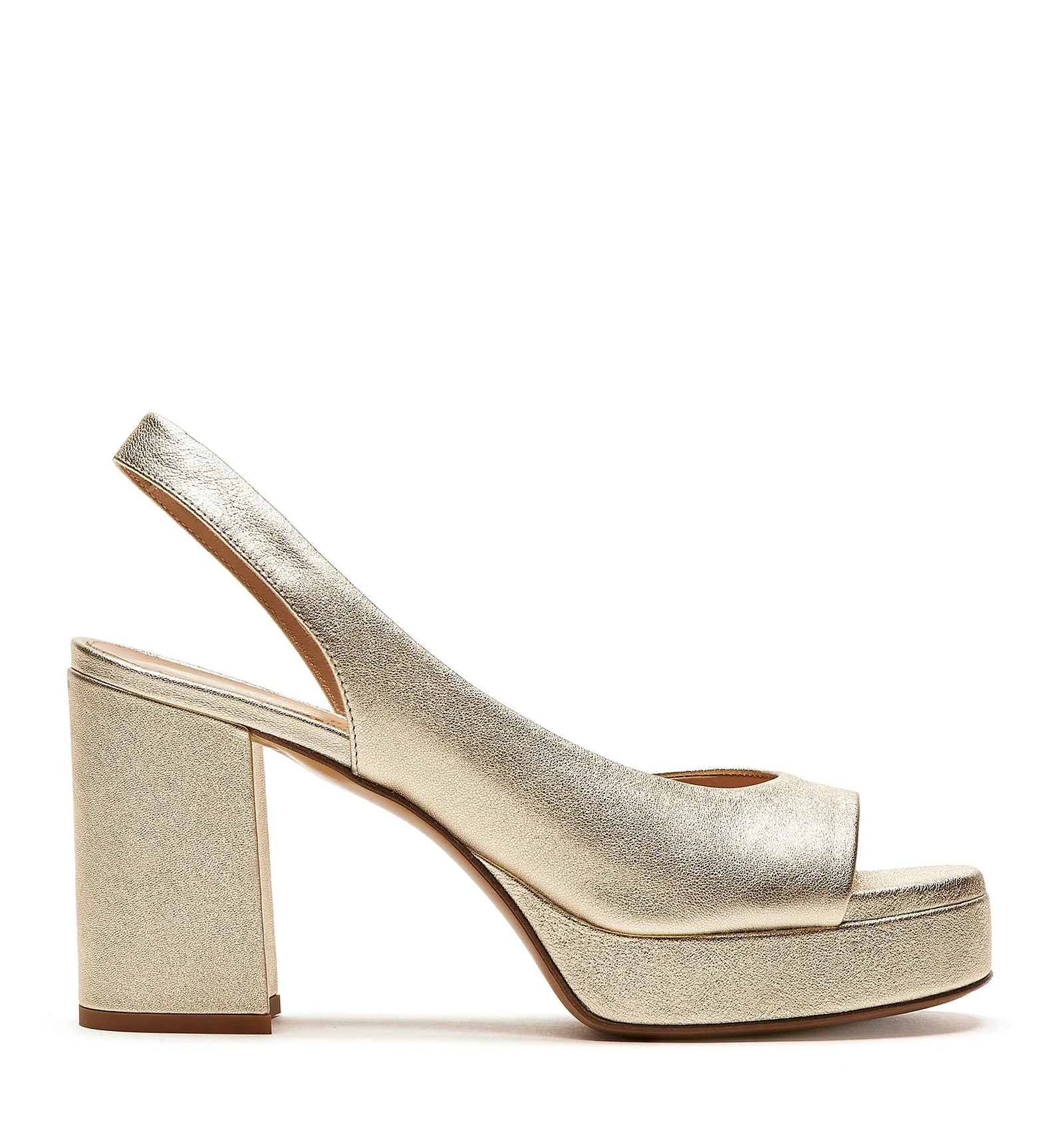 REBEL LEATHER SLINGBACK SANDAL sold by La CANADIENNE