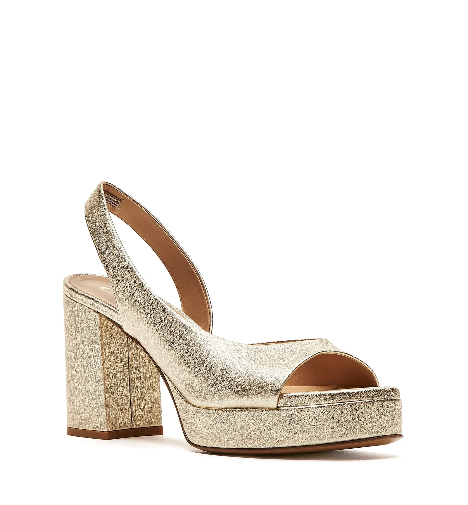 REBEL LEATHER SLINGBACK SANDAL sold by La CANADIENNE product image thumbnail 2