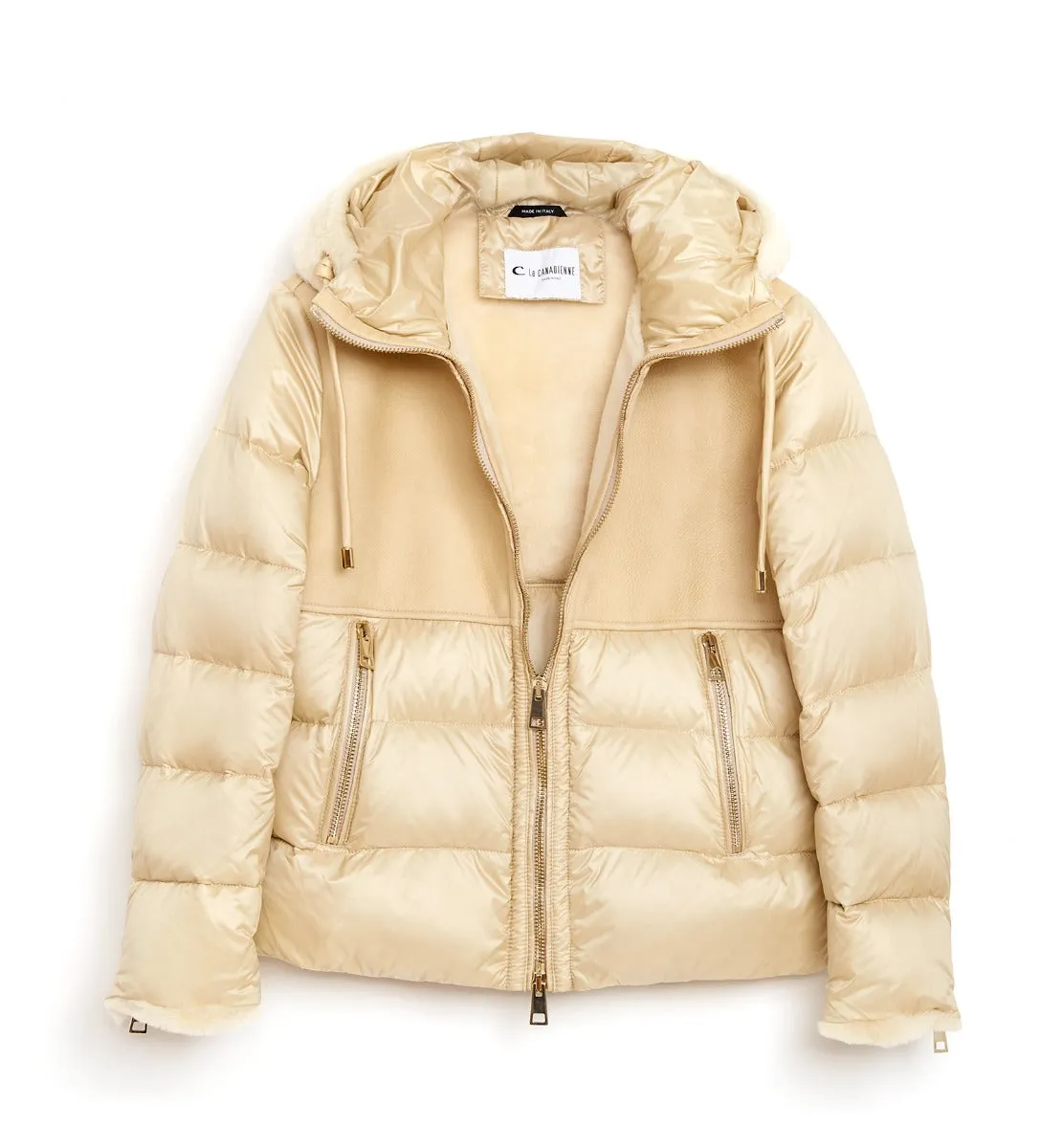 NIRVANA DOWN PUFFER COAT sold by La CANADIENNE product image thumbnail 3