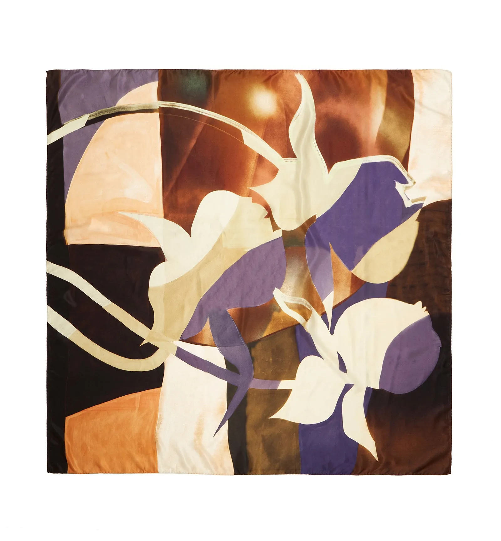 LOCALE SATIN SILK SCARF sold by La CANADIENNE product image thumbnail 5