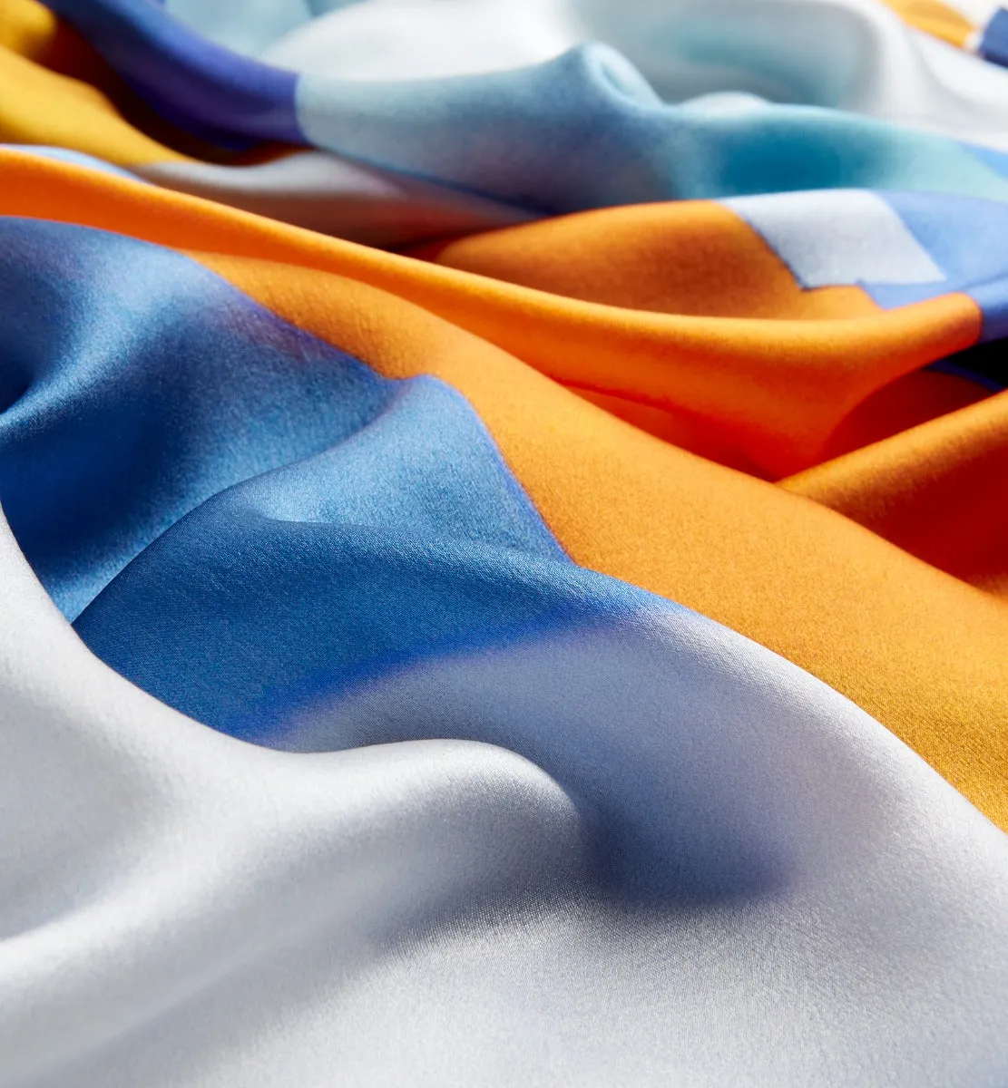 LOCALE SATIN SILK SCARF sold by La CANADIENNE product image thumbnail 2