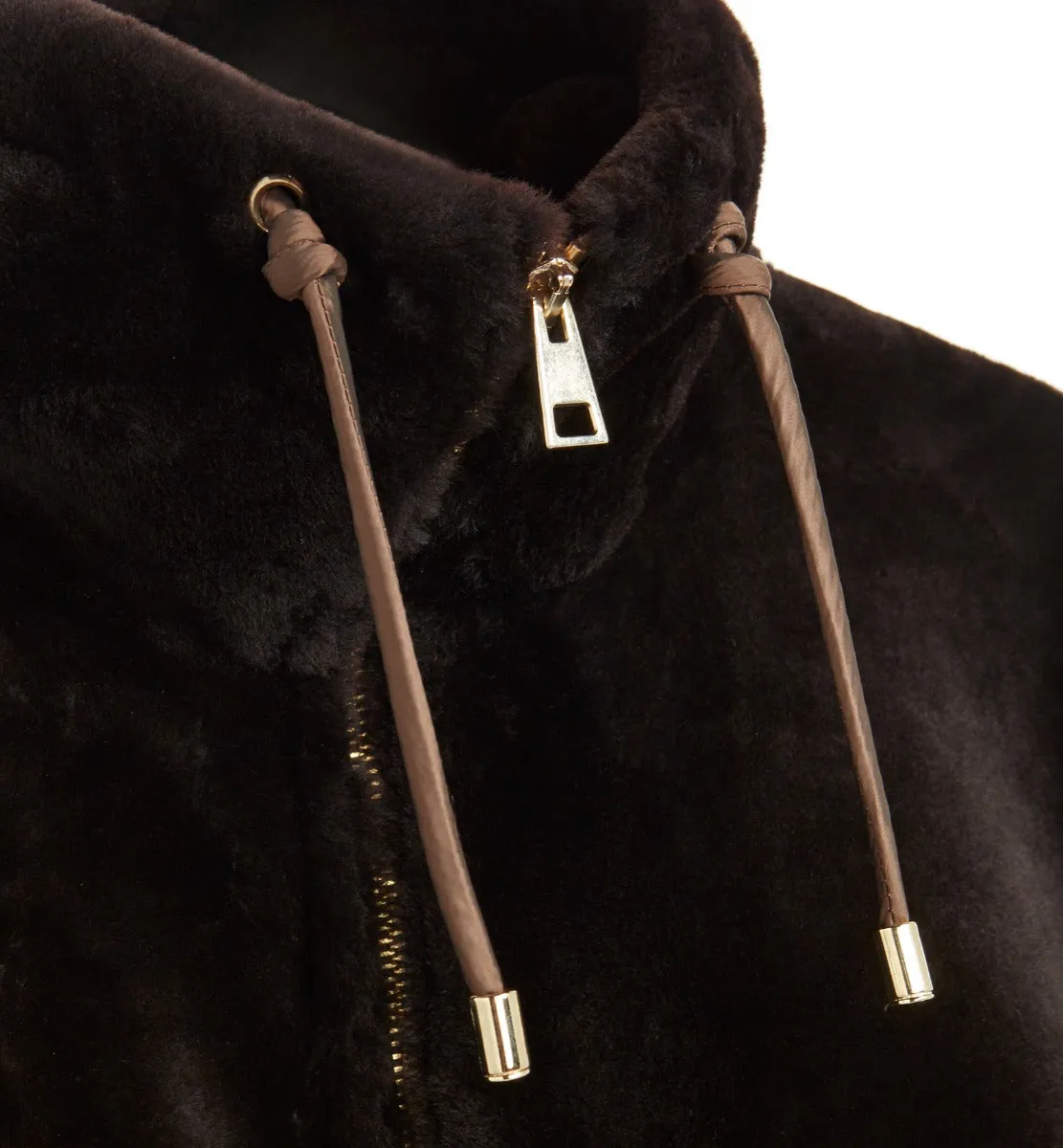 NOISETTE SHEARLING COAT sold by La CANADIENNE product image thumbnail 4