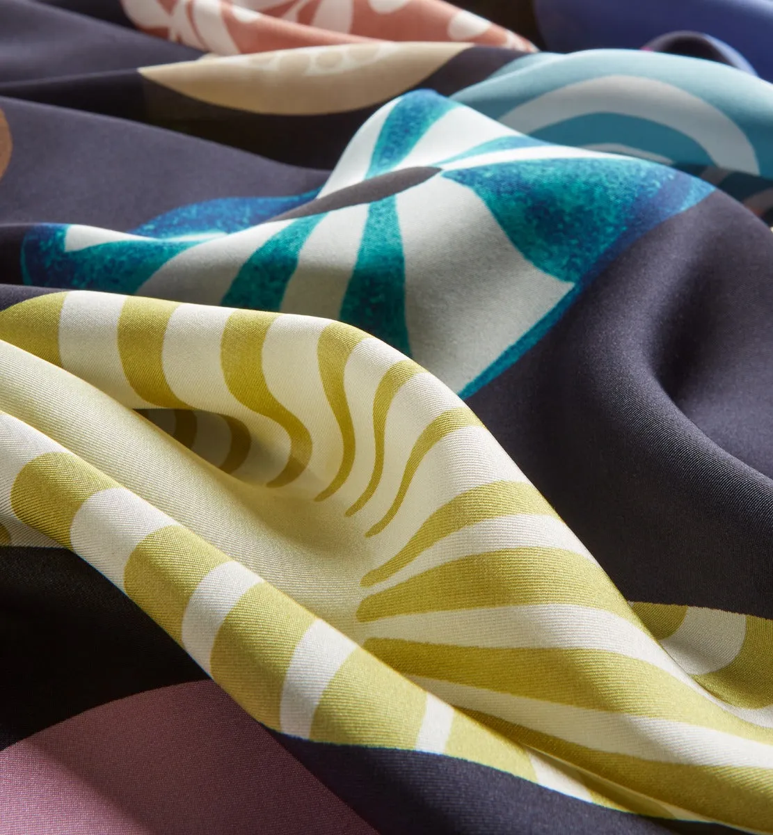 LIME SILK SCARF sold by La CANADIENNE product image thumbnail 4