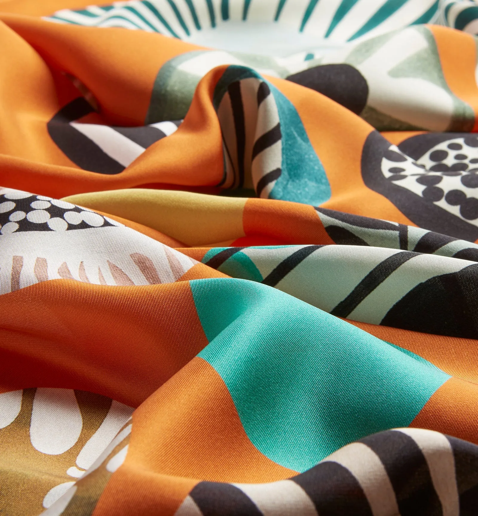 LIME SILK SCARF sold by La CANADIENNE product image thumbnail 2