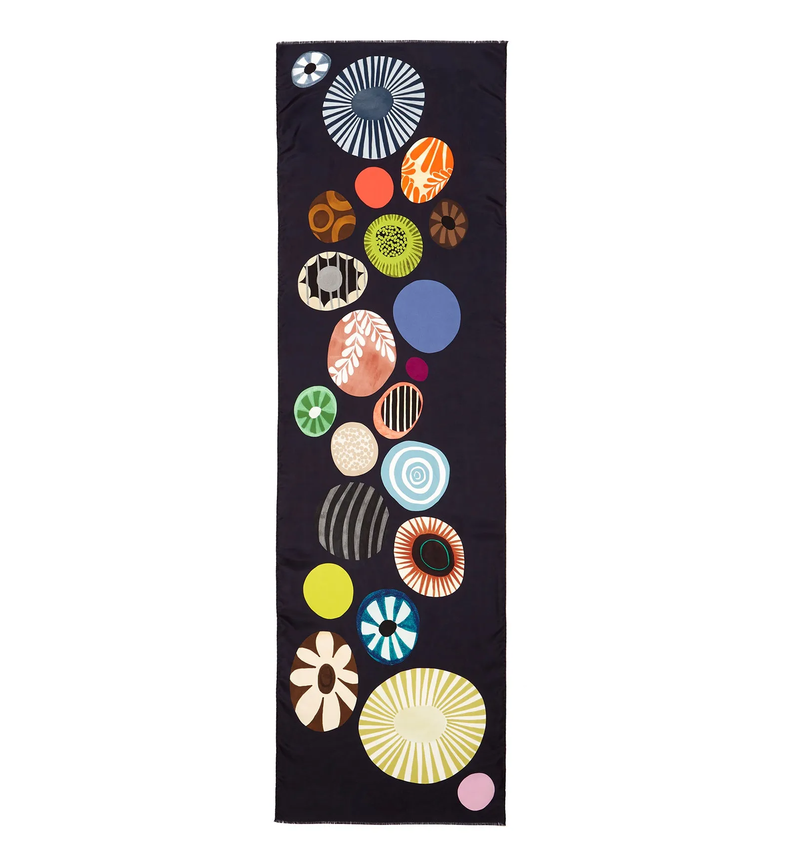 LIME SILK SCARF sold by La CANADIENNE product image thumbnail 5