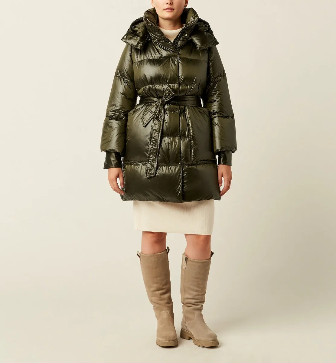FRANCISCO DOWN PUFFER COAT sold by La CANADIENNE product image thumbnail 2