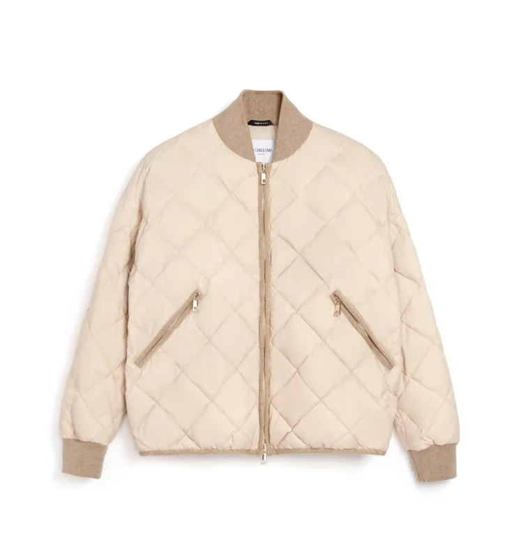 NILI DOWN BOMBER JACKET sold by La CANADIENNE