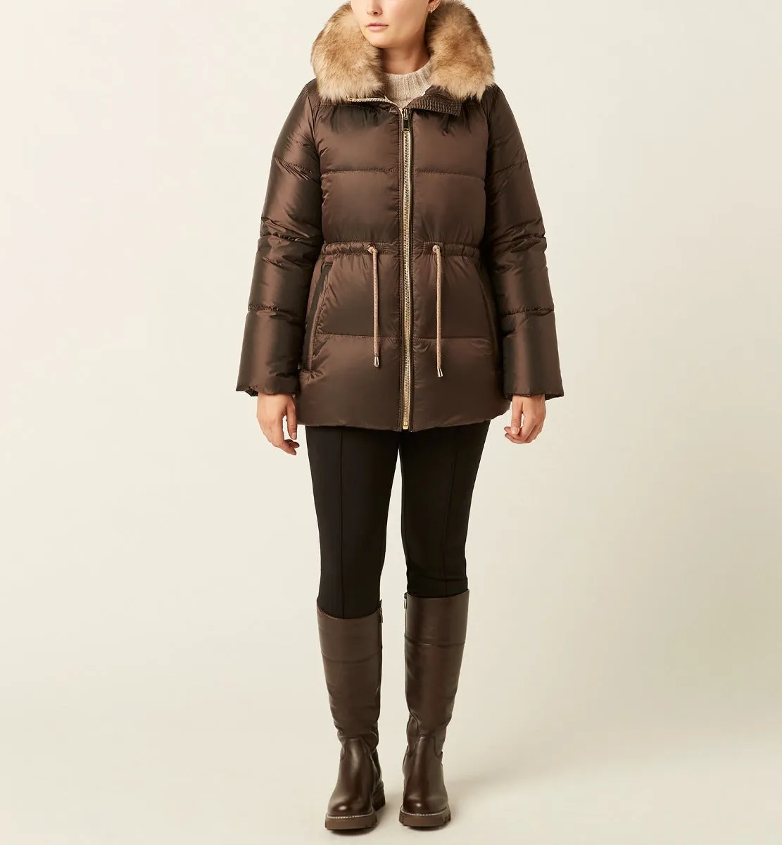 FERGUS DOWN PUFFER COAT sold by La CANADIENNE product image thumbnail 2