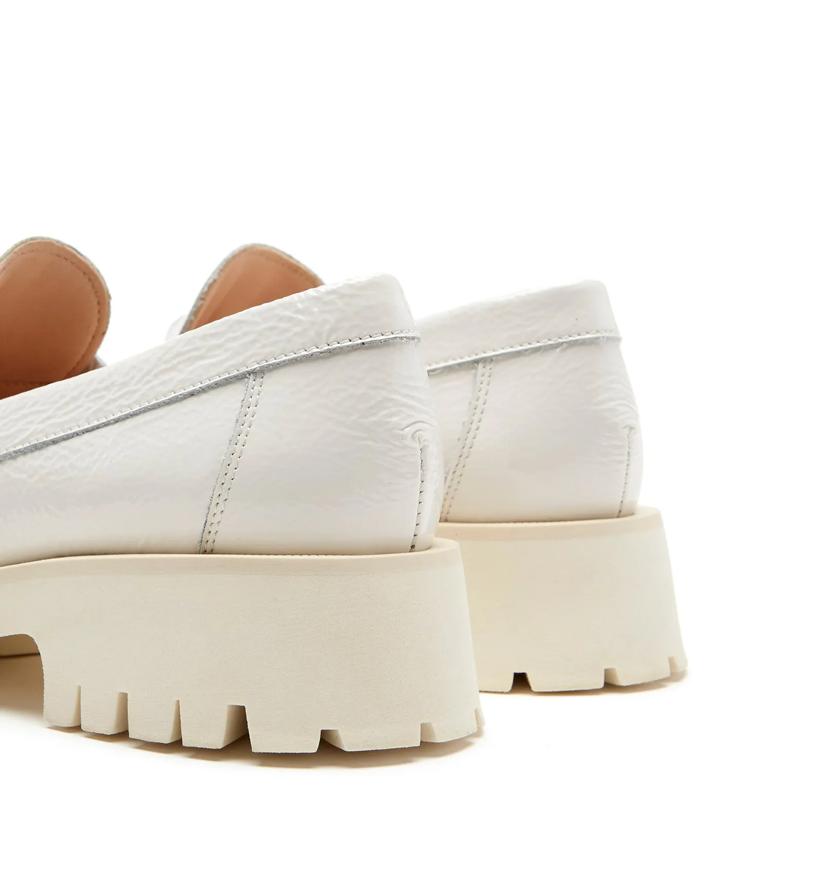 BENNICE CRINKLE LEATHER LOAFER sold by La CANADIENNE product image thumbnail 5