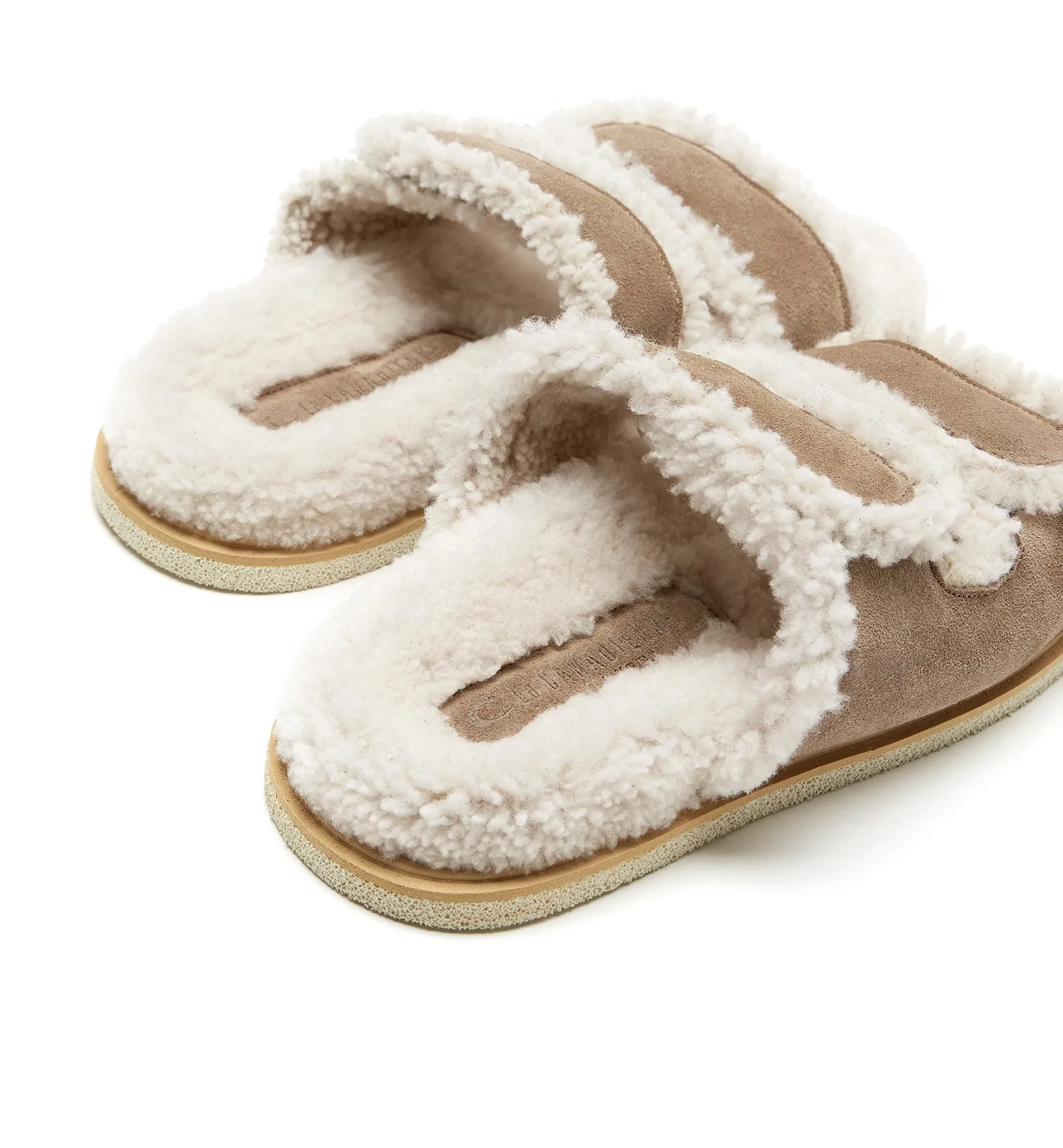 BUNNY SHEARLING SLIDE sold by La CANADIENNE product image thumbnail 5