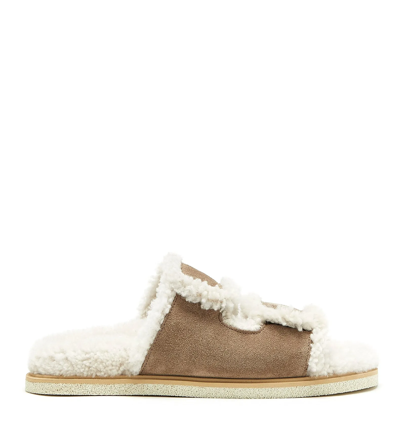 BUNNY SHEARLING SLIDE sold by La CANADIENNE