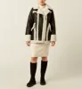 FLORENTINE LEATHER AND SHEARLING COAT sold by La CANADIENNE