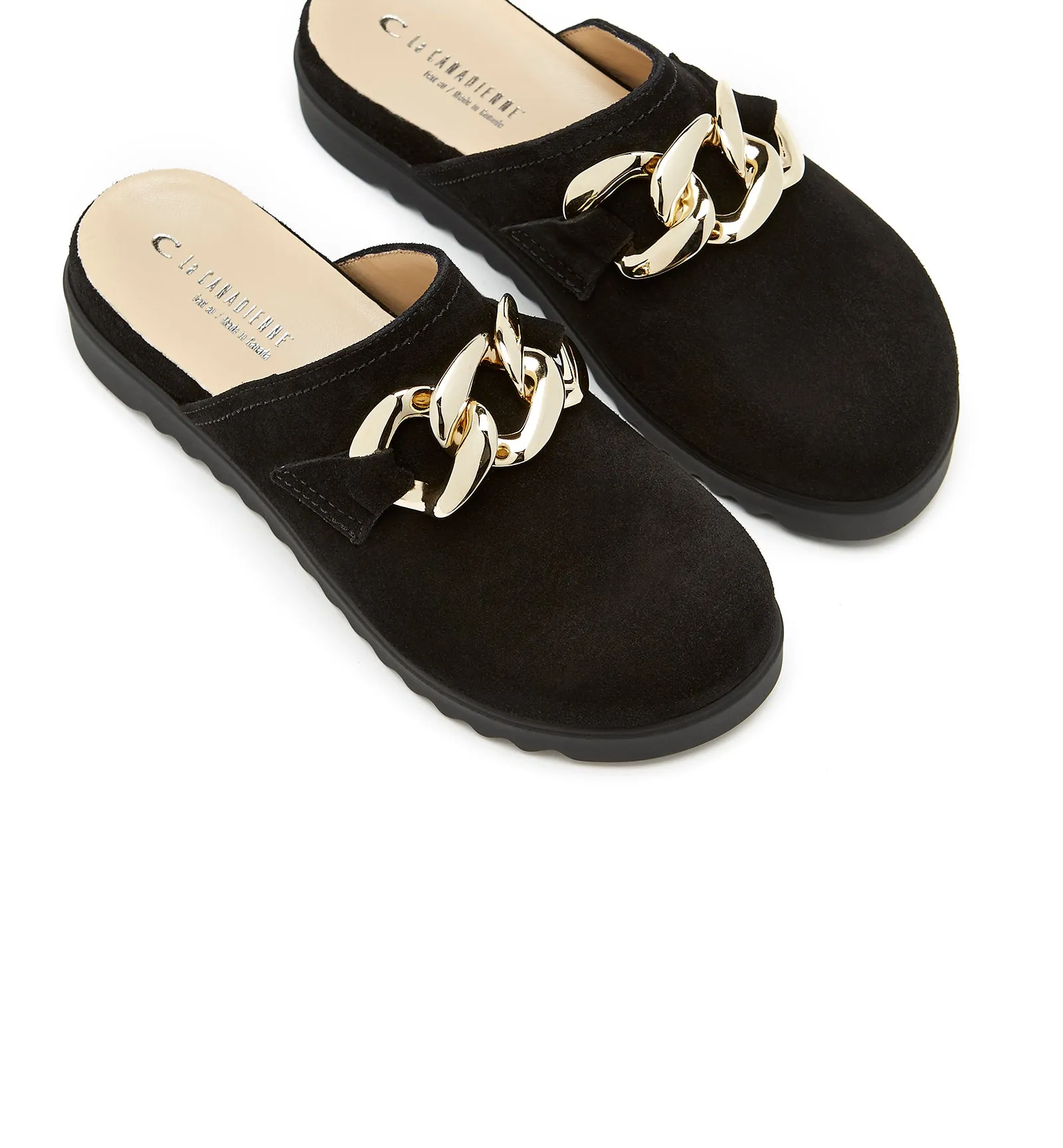 ELLIE SUEDE CLOG sold by La CANADIENNE product image thumbnail 3