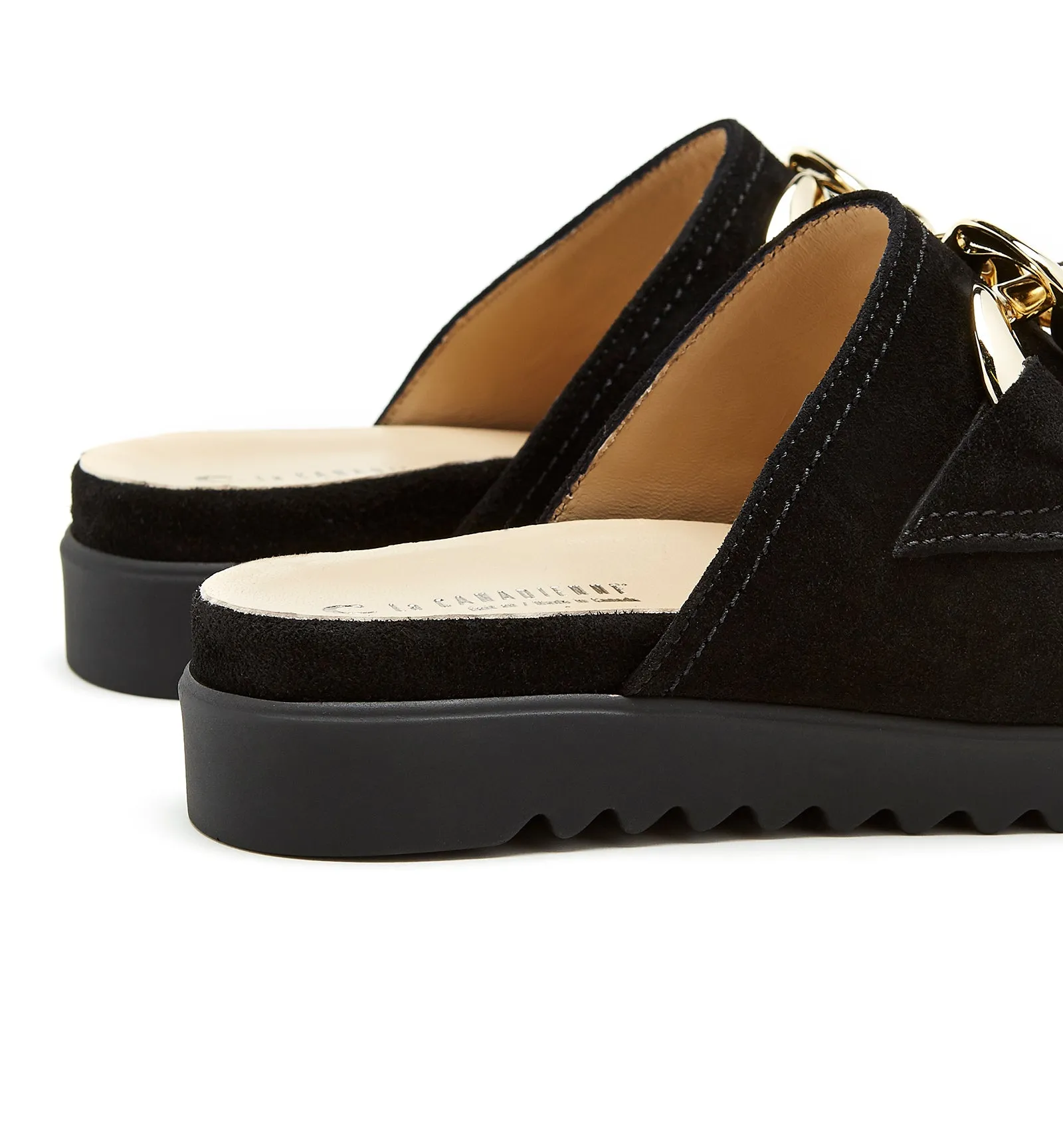 ELLIE SUEDE CLOG sold by La CANADIENNE product image thumbnail 4