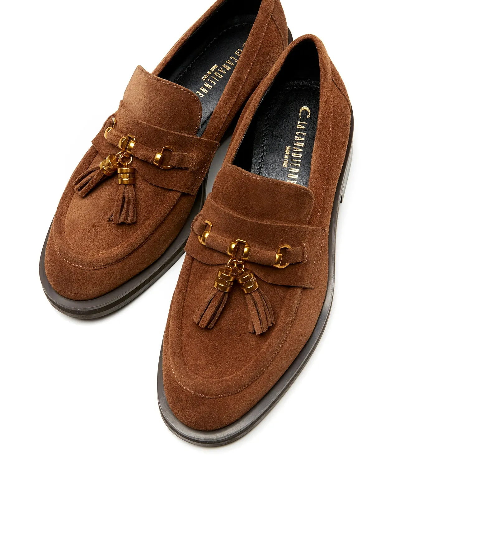 BIRDIE SUEDE LOAFER sold by La CANADIENNE product image thumbnail 4