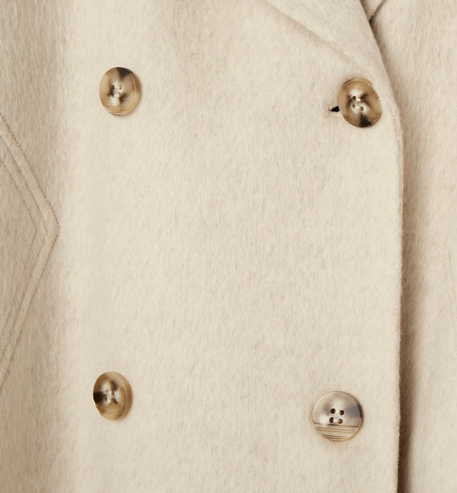 ZOEY DOUBLE-BREASTED LONG COAT sold by La CANADIENNE product image thumbnail 3