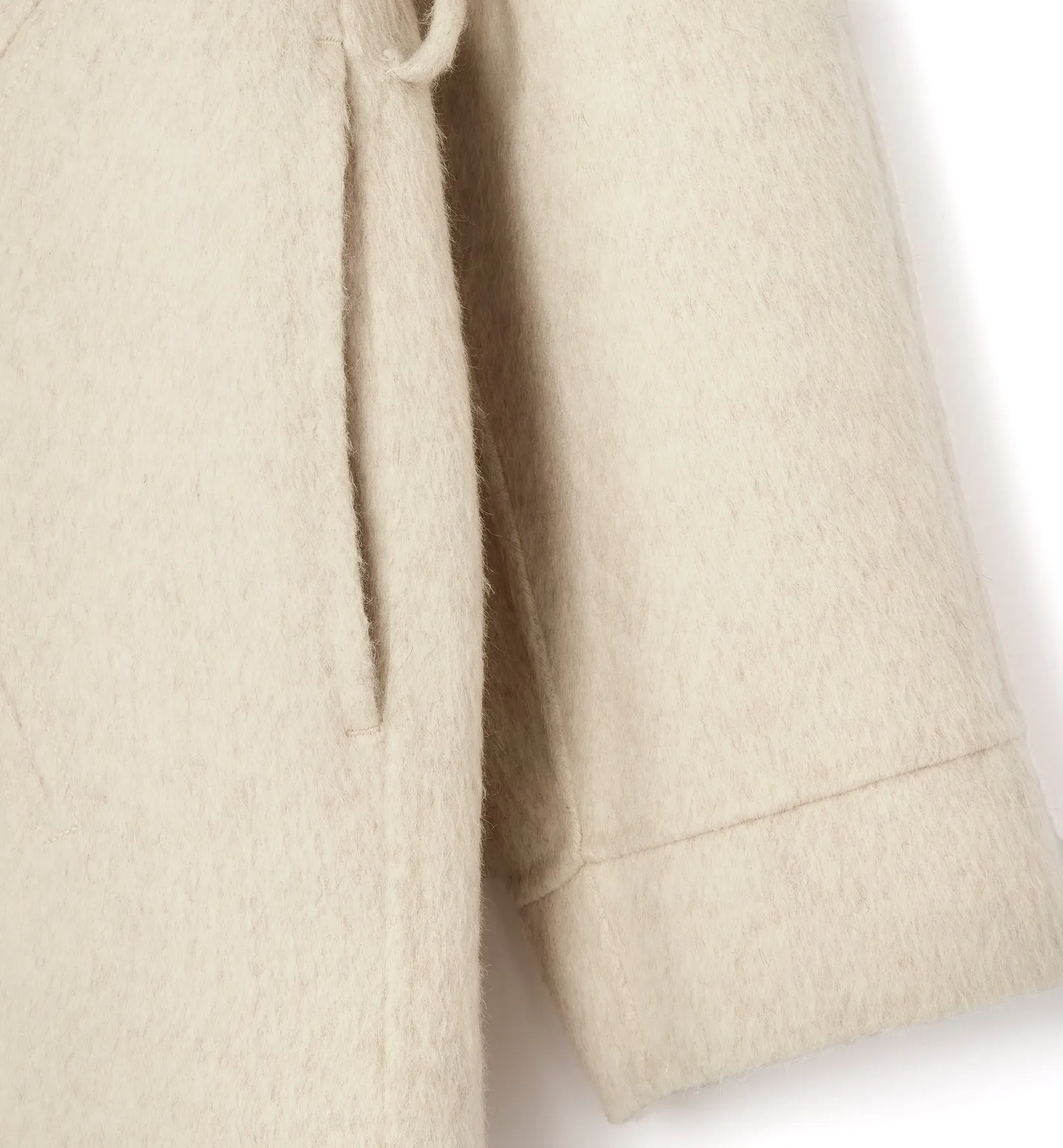 ZOEY DOUBLE-BREASTED LONG COAT sold by La CANADIENNE product image thumbnail 4