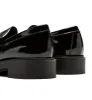 CHARLES CRINKLE LEATHER LOAFER sold by La CANADIENNE