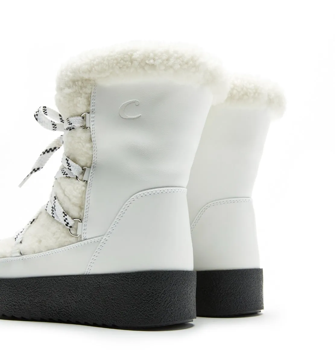 ELOISE SHEARLING-LINED LEATHER BOOT sold by La CANADIENNE product image thumbnail 4