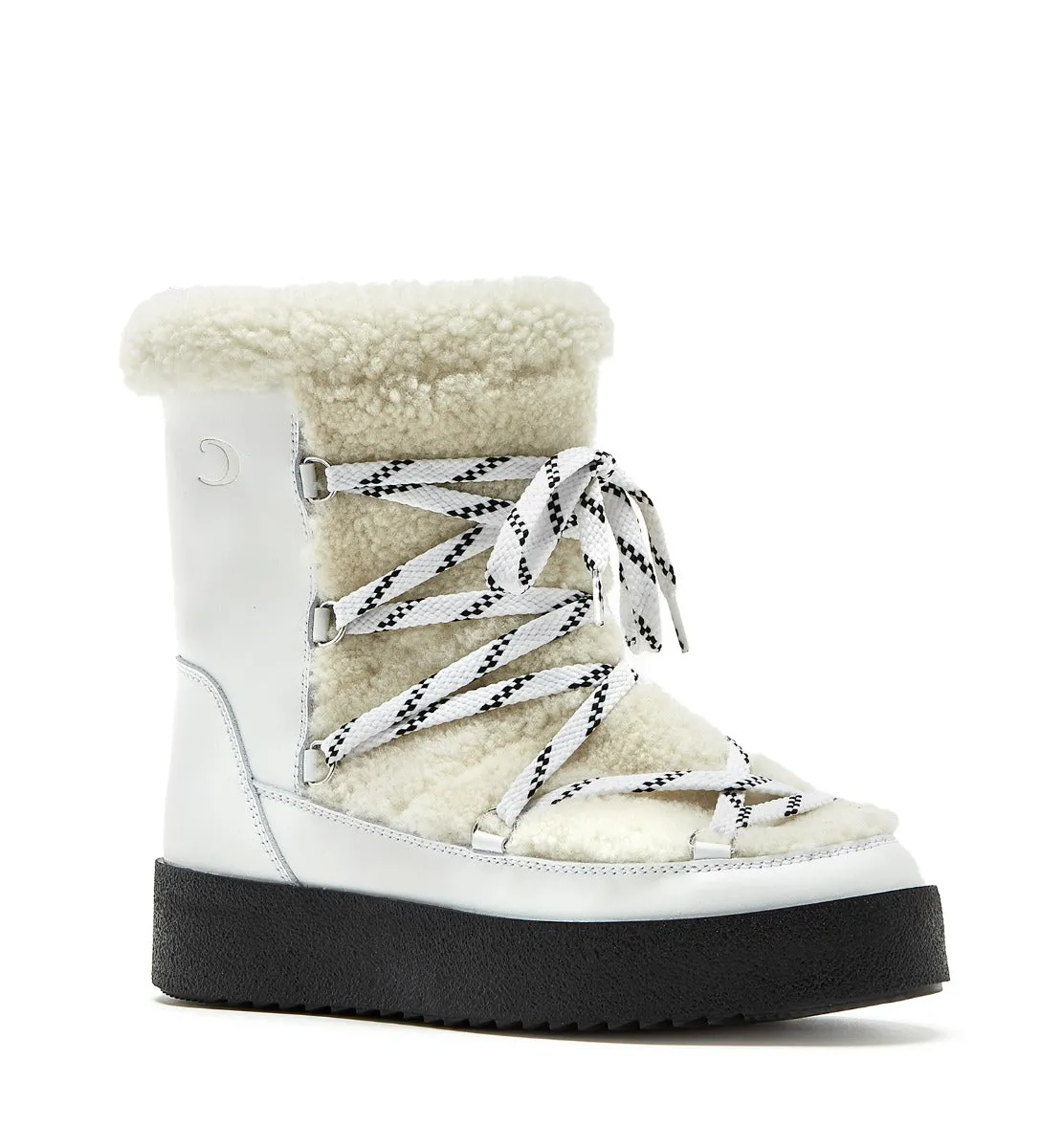 ELOISE SHEARLING-LINED LEATHER BOOT sold by La CANADIENNE product image thumbnail 2