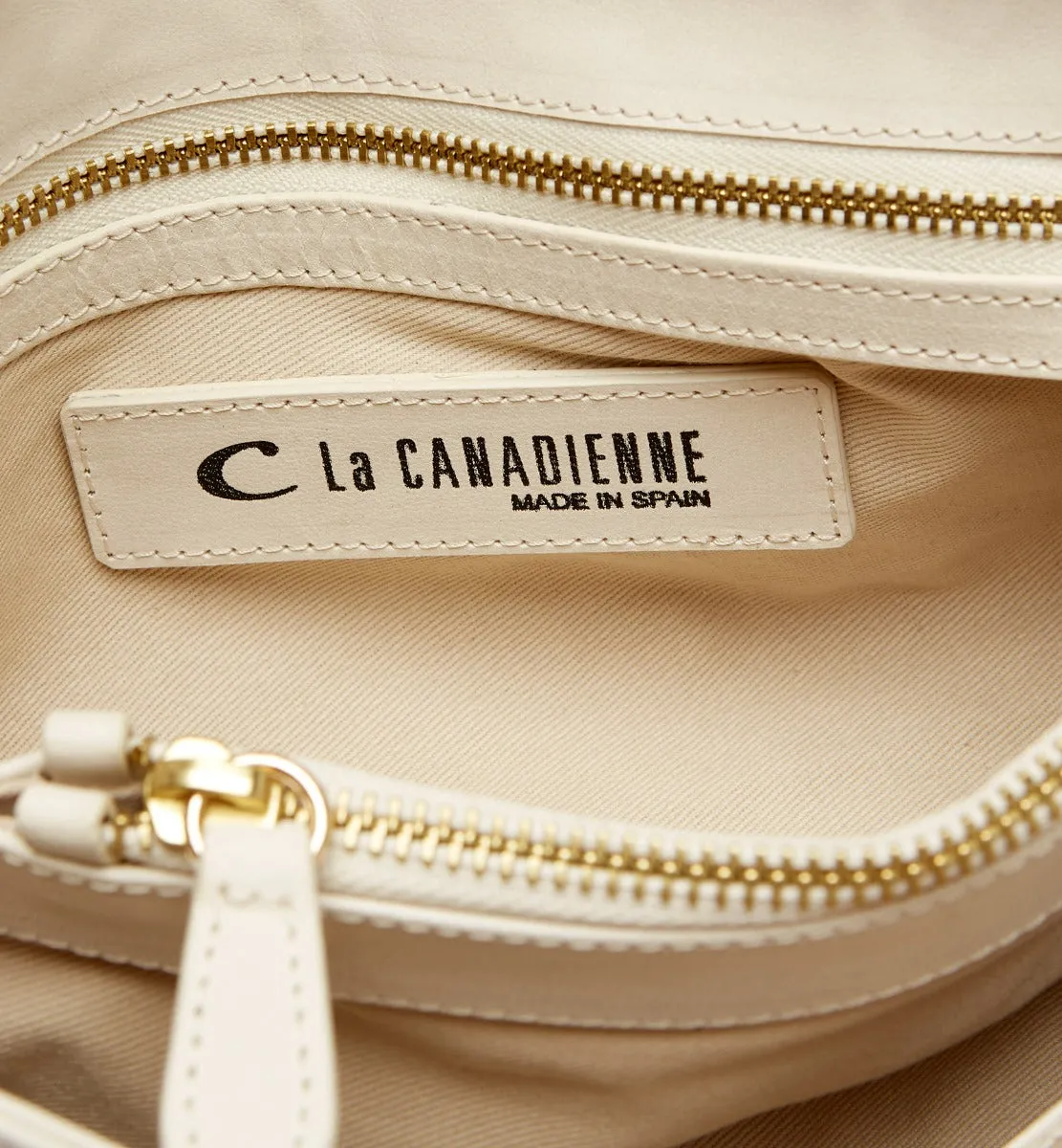 PETAL WOVEN LEATHER CROSSBODY BAG sold by La CANADIENNE product image thumbnail 4