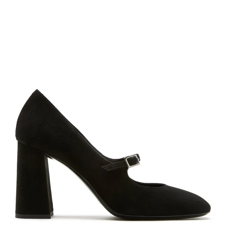READY MARY JANE SUEDE HEEL sold by La CANADIENNE