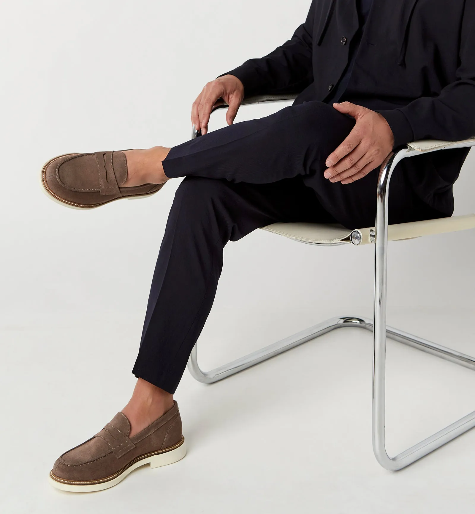 ADAM MEN'S SUEDE LOAFER sold by La CANADIENNE product image thumbnail 5