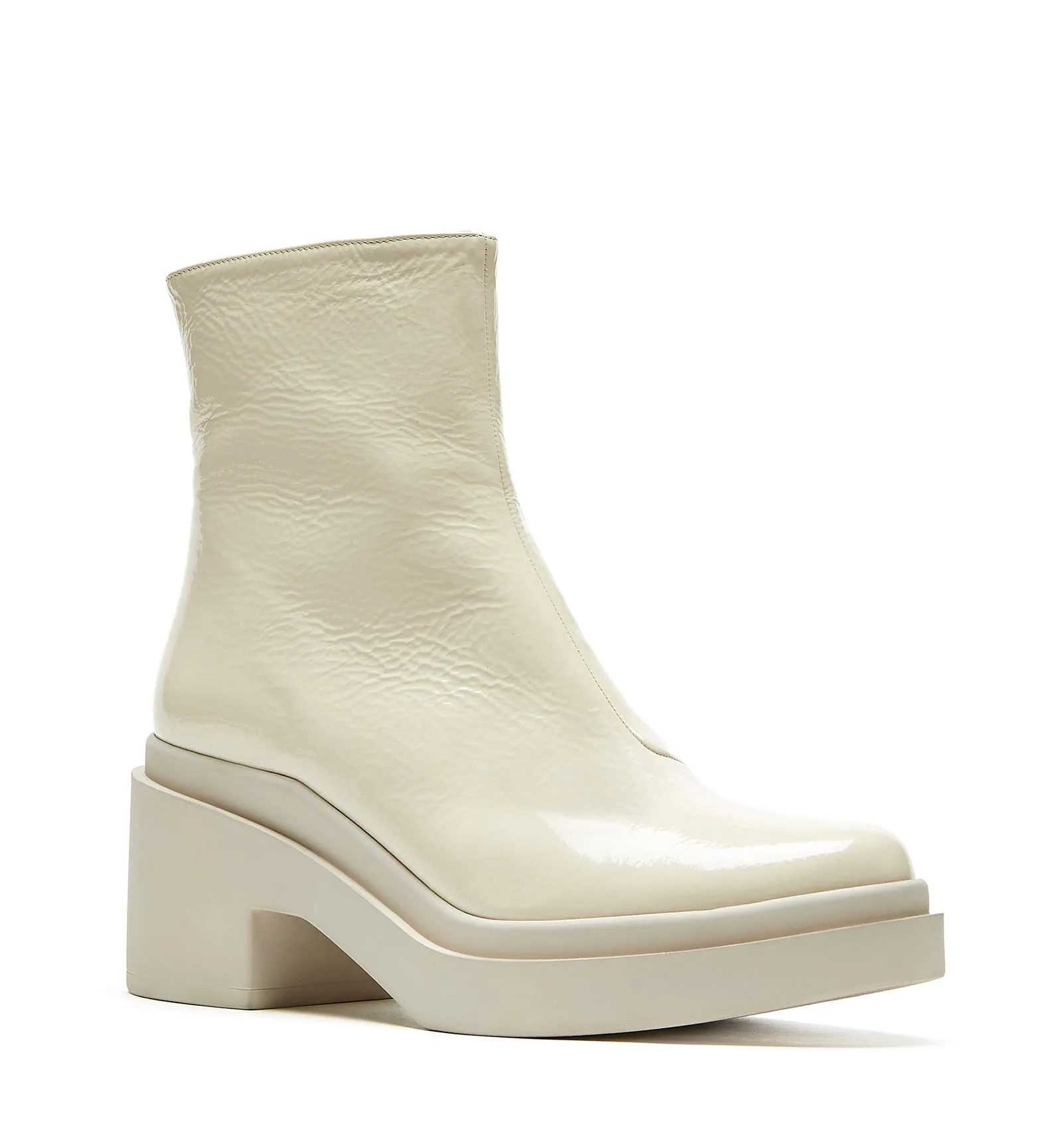 ANDERS CRINKLE LEATHER BOOTIE sold by La CANADIENNE product image thumbnail 2