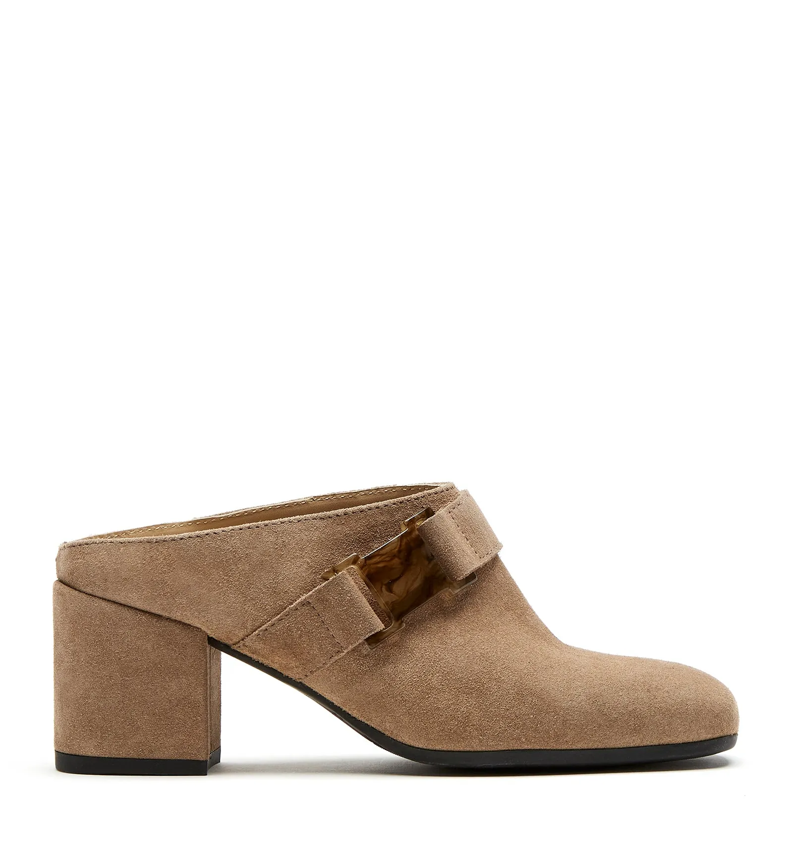 JULIET SUEDE CLOG sold by La CANADIENNE