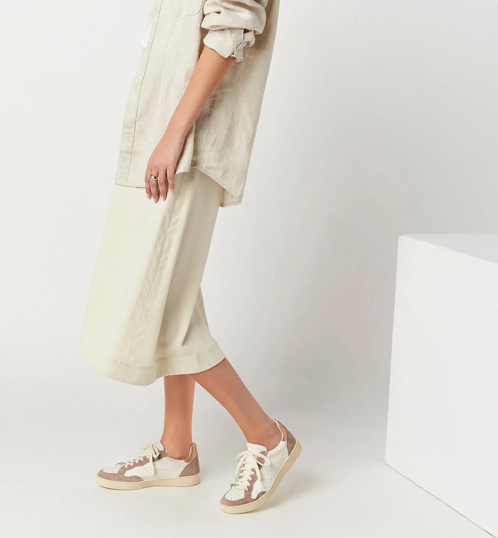 MERCURY LEATHER & SUEDE SNEAKER sold by La CANADIENNE product image thumbnail 2