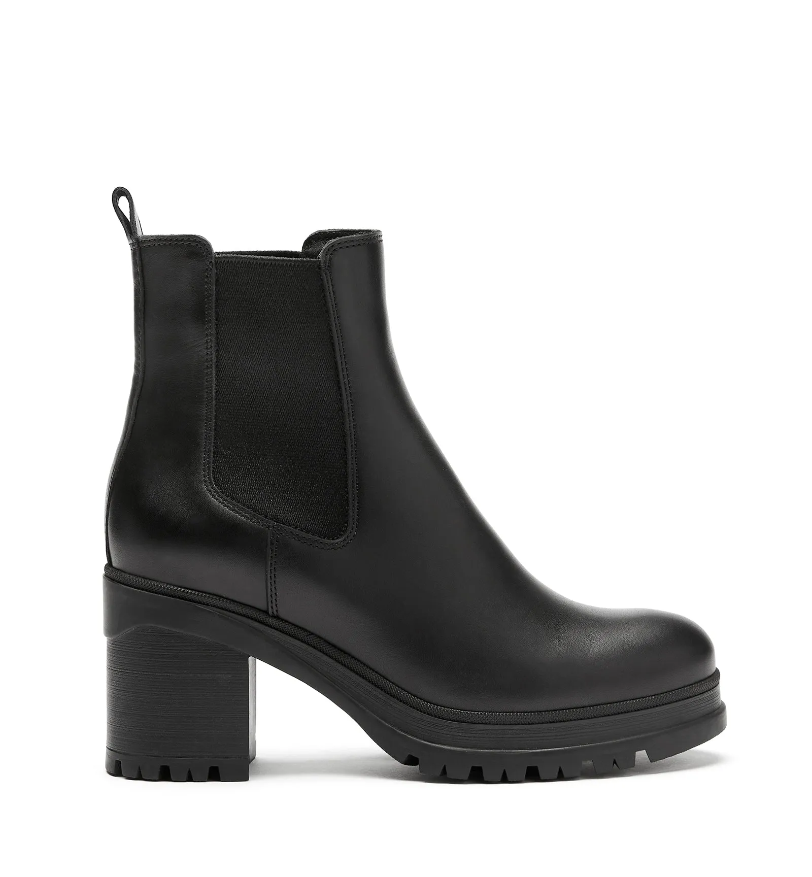 PAXTON LEATHER BOOTIE sold by La CANADIENNE
