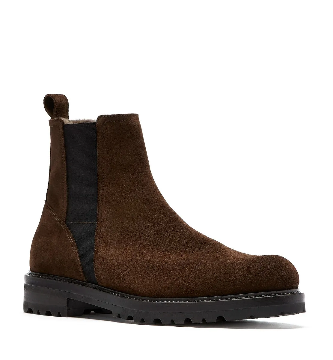 LEONARDO MEN'S SHEARLING-LINED SUEDE BOOT sold by La CANADIENNE product image thumbnail 3