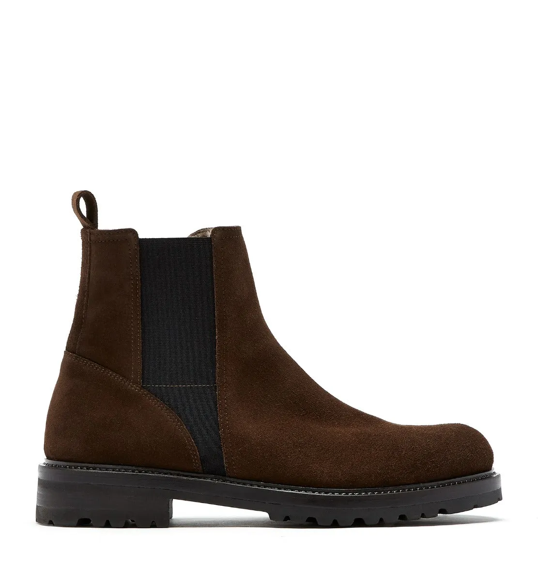 LEONARDO MEN'S SHEARLING-LINED SUEDE BOOT sold by La CANADIENNE