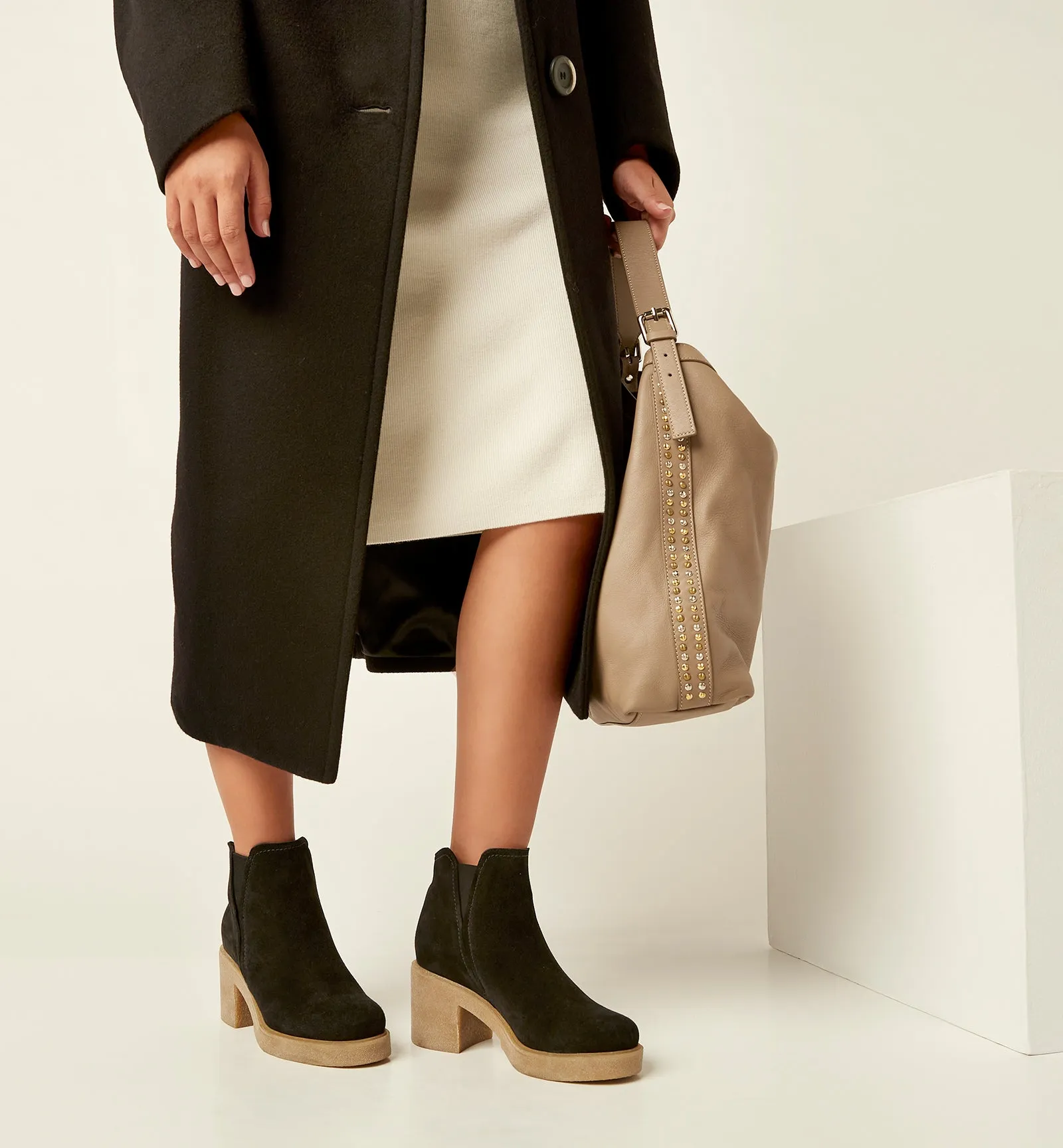 ZELINE SUEDE BOOTIE sold by La CANADIENNE product image thumbnail 4