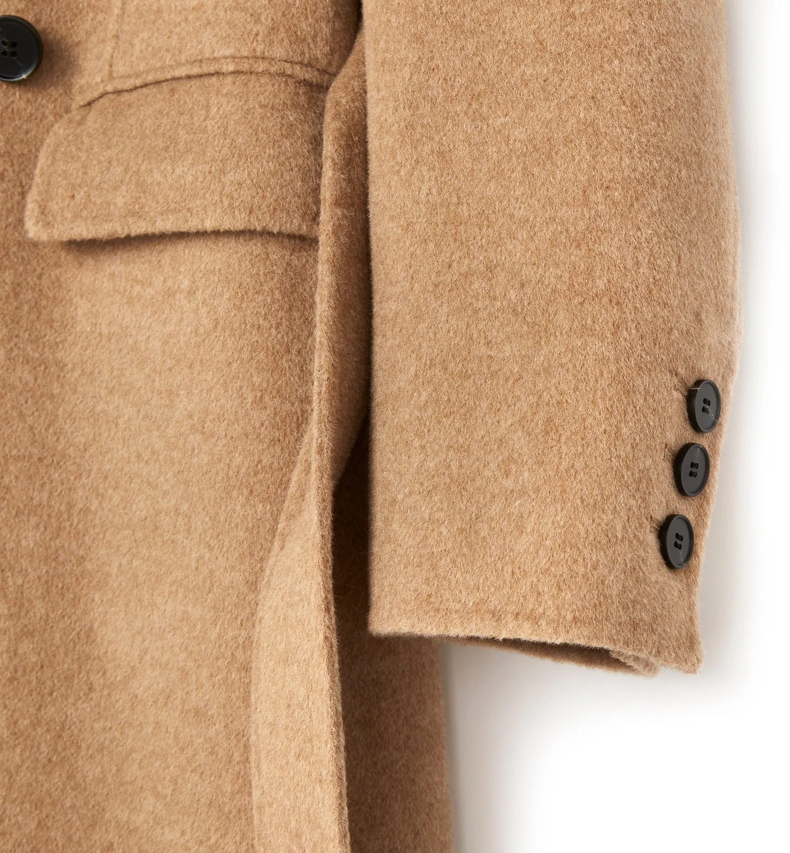 ZANE LONG WOOL WRAP COAT sold by La CANADIENNE product image thumbnail 3