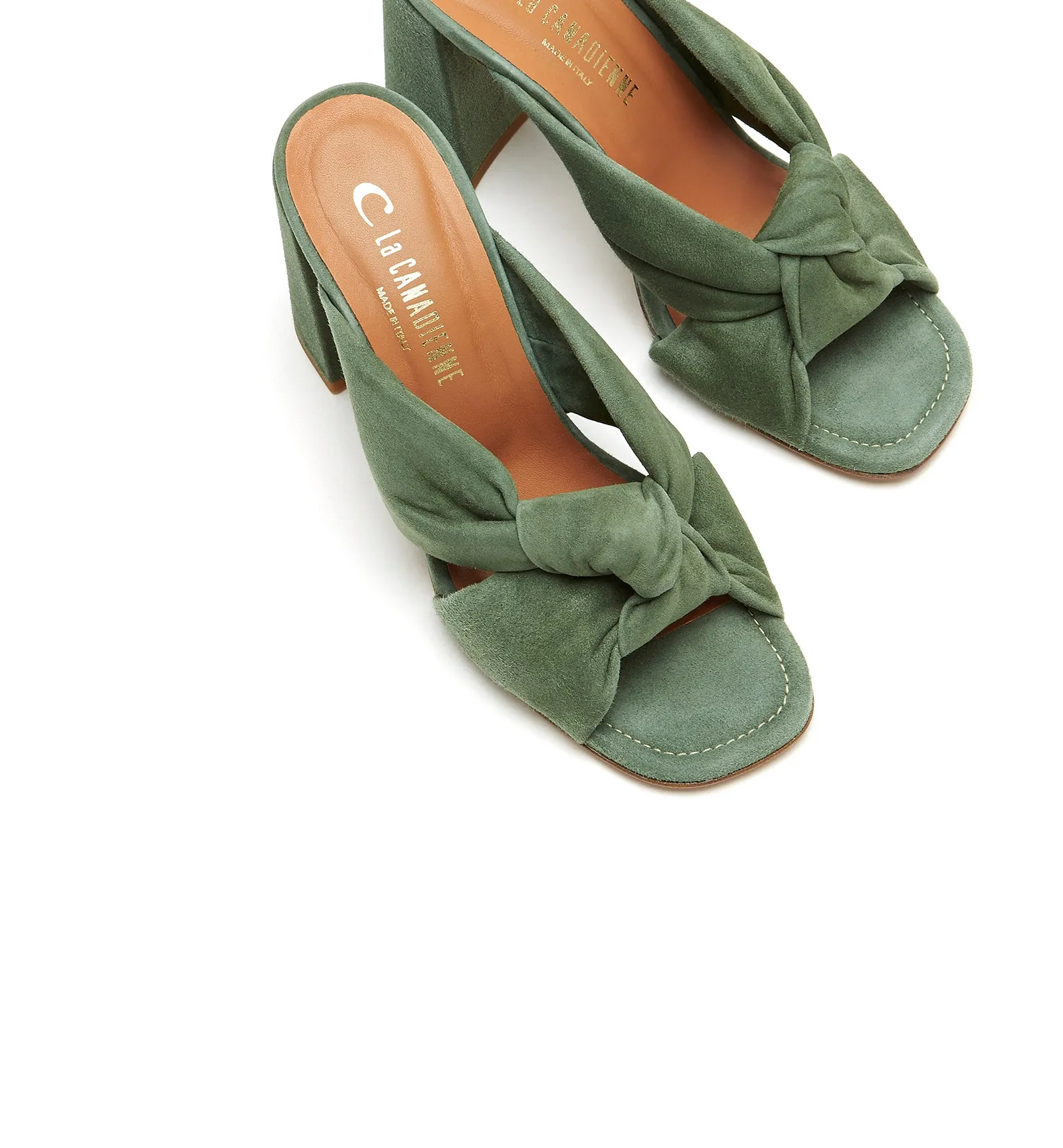 RUSS SUEDE SANDAL sold by La CANADIENNE product image thumbnail 3