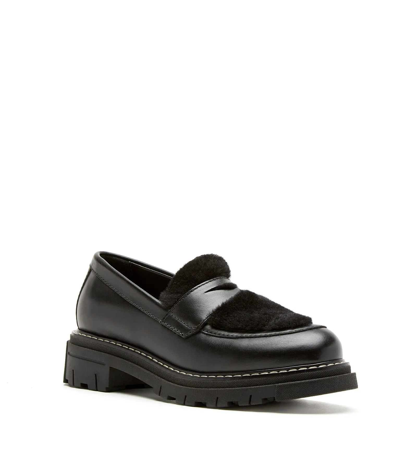 DEREA LEATHER LOAFER sold by La CANADIENNE product image thumbnail 2