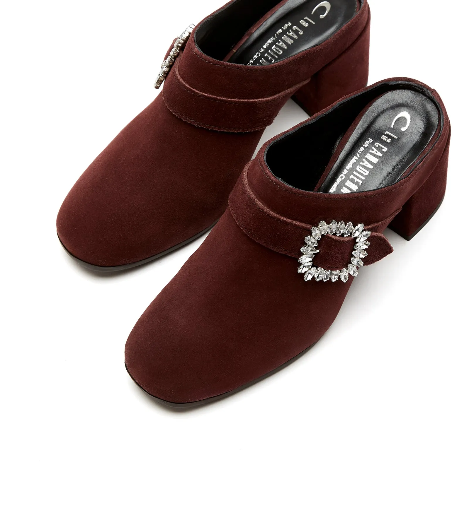 JEWELS SUEDE MULE sold by La CANADIENNE product image thumbnail 3