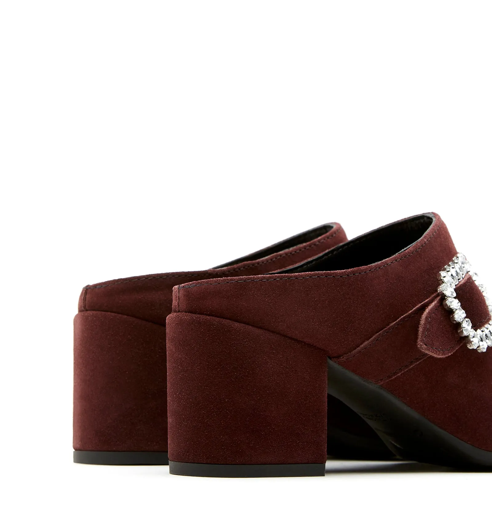 JEWELS SUEDE MULE sold by La CANADIENNE product image thumbnail 4