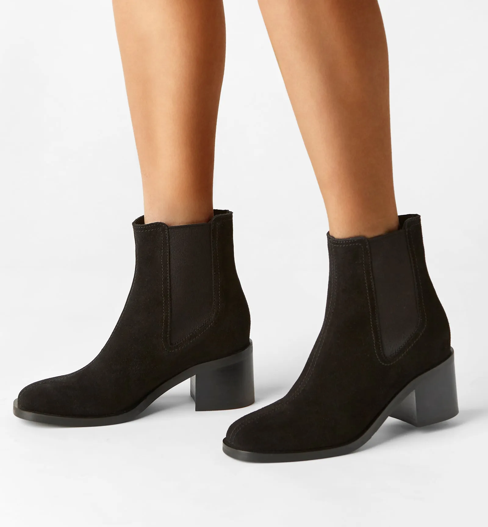 JOELLE SUEDE BOOTIE sold by La CANADIENNE product image thumbnail 5
