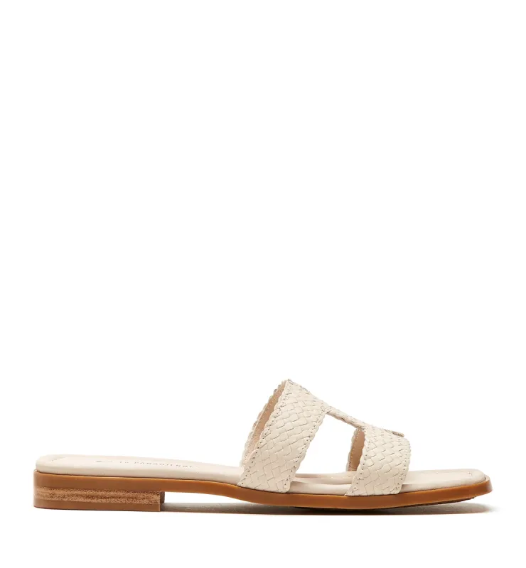 PAOLO WOVEN LEATHER SANDAL sold by La CANADIENNE