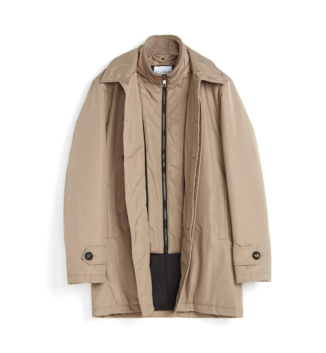 NELLO MEN'S TRENCH-COAT sold by La CANADIENNE product image thumbnail 2