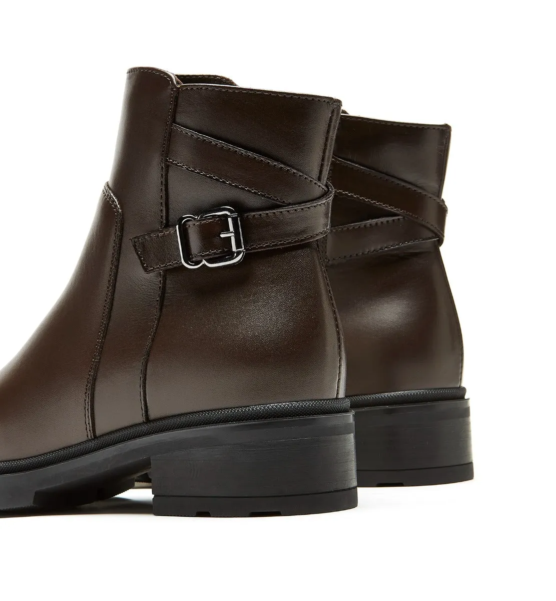 SHAI LEATHER BOOTIE sold by La CANADIENNE product image thumbnail 4