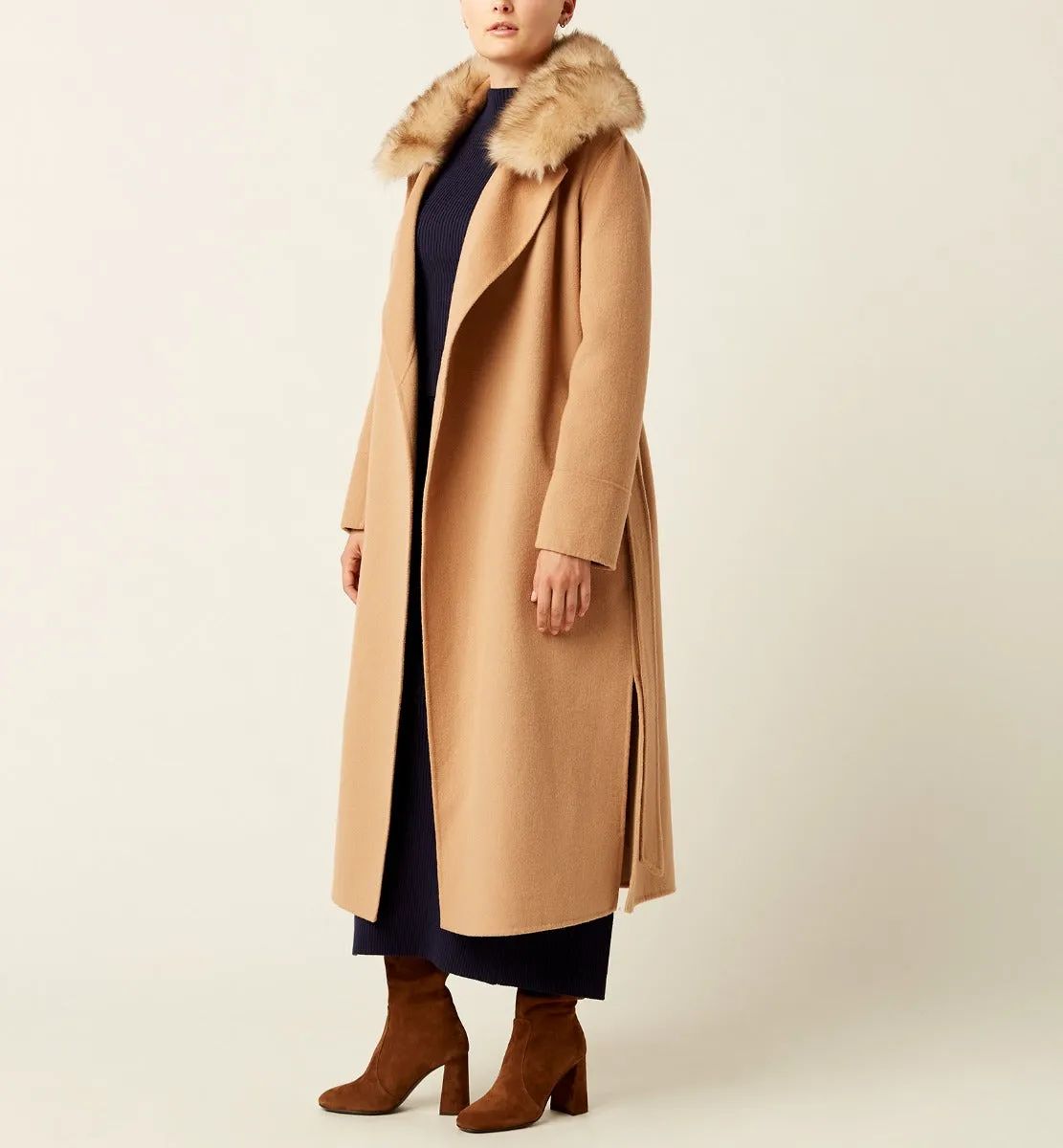 FORTUNE WOOL COAT sold by La CANADIENNE product image thumbnail 4
