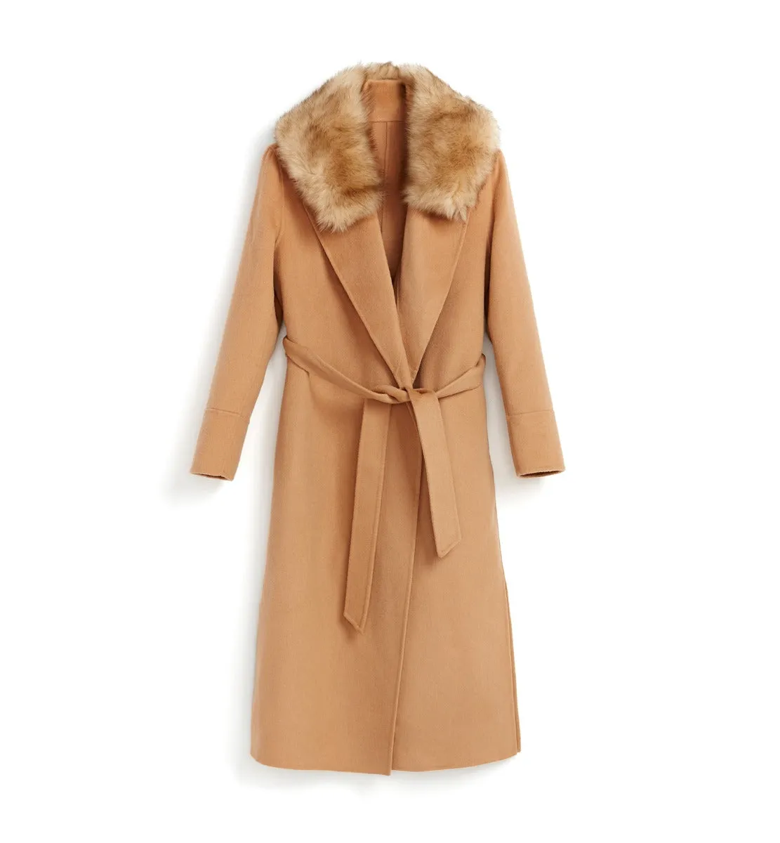 FORTUNE WOOL COAT sold by La CANADIENNE