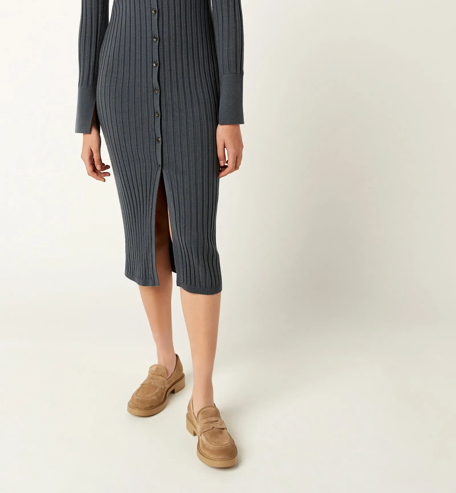 CECILIA SUEDE LOAFER sold by La CANADIENNE product image thumbnail 5