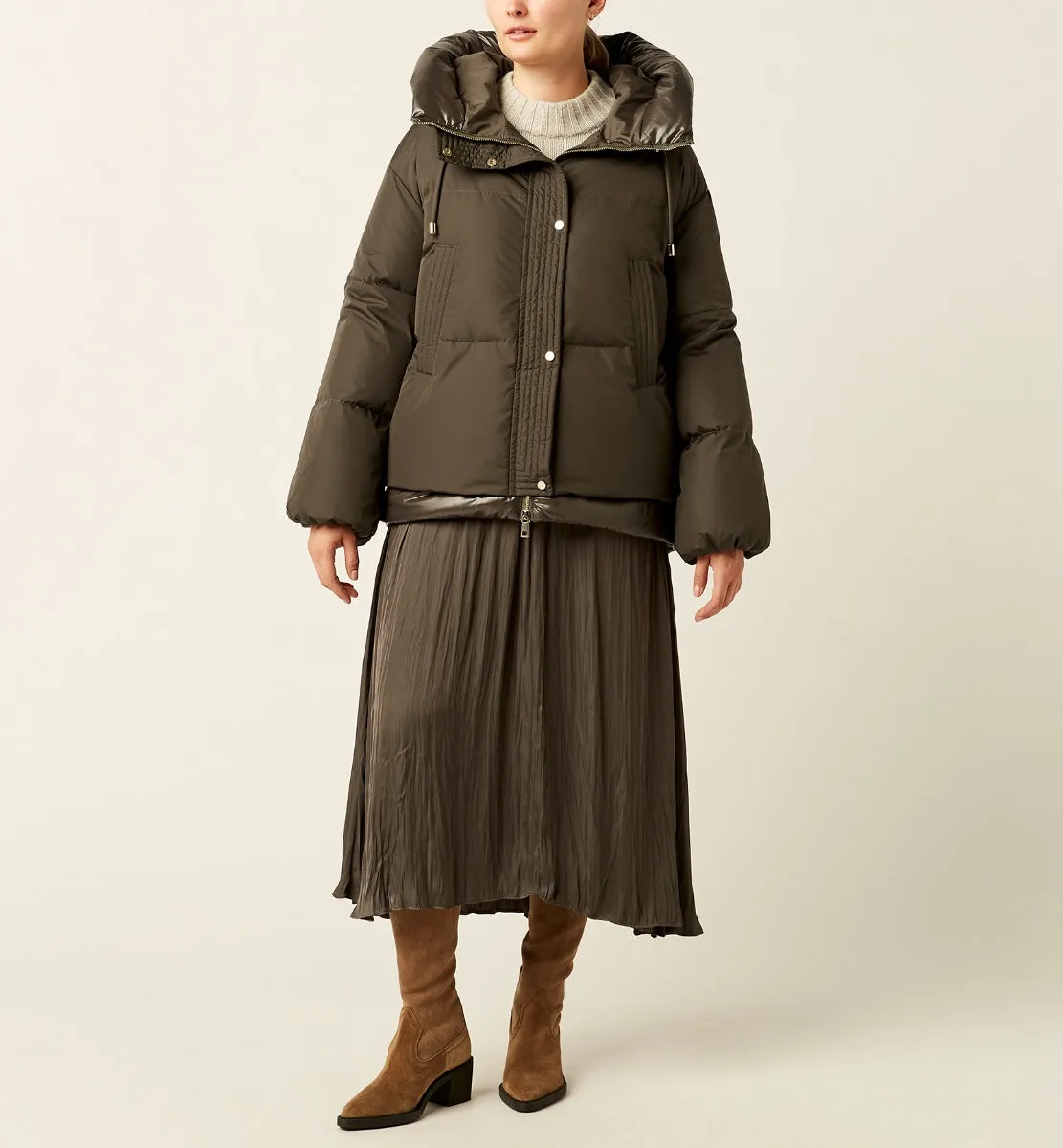 NINO DOWN PUFFER COAT sold by La CANADIENNE product image thumbnail 2