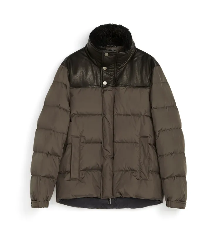 NATHAN MEN'S DOWN PUFFER JACKET made by La CANADIENNE