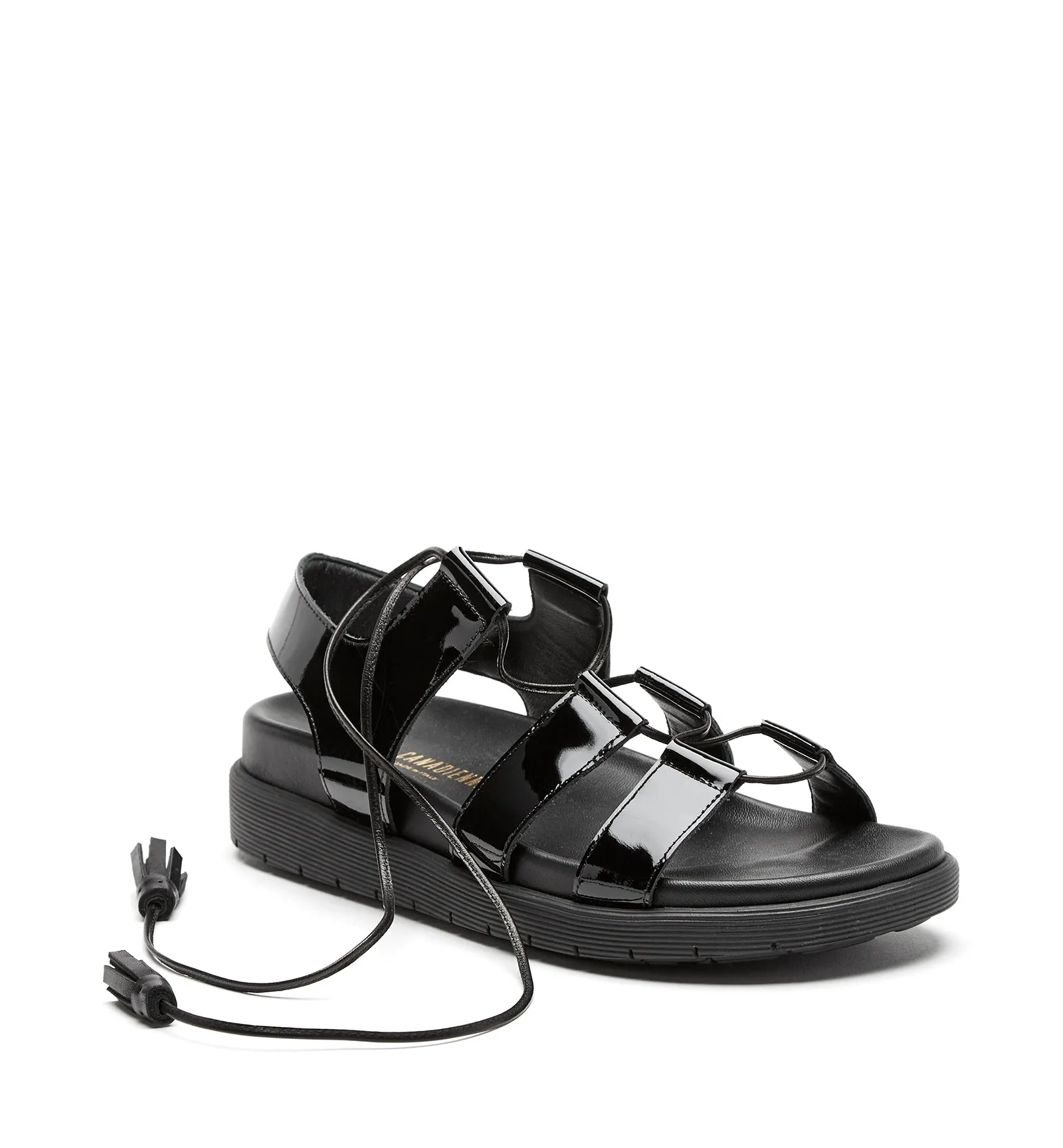 RAMBLER PATENT LEATHER SANDAL sold by La CANADIENNE product image thumbnail 2